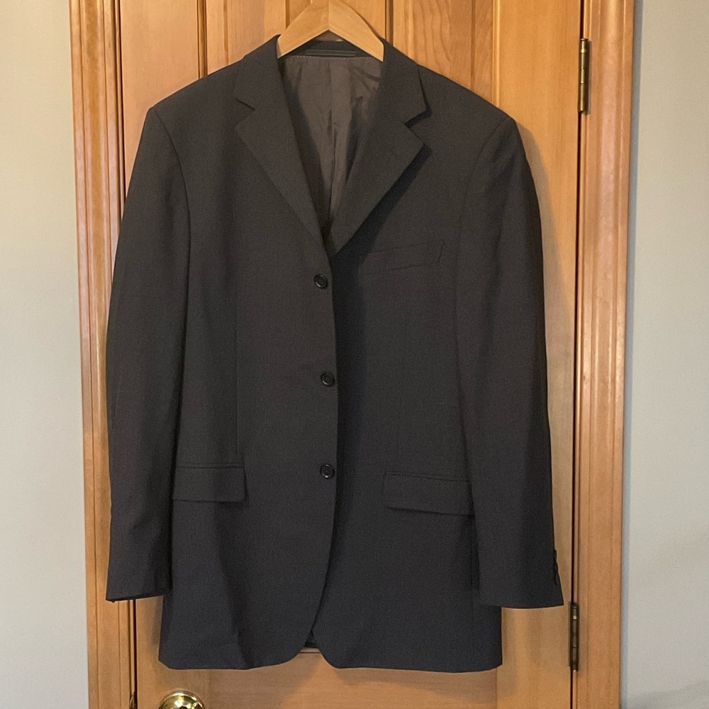 Ermenegildo Zegna Dark Gray Men's Sport Coat